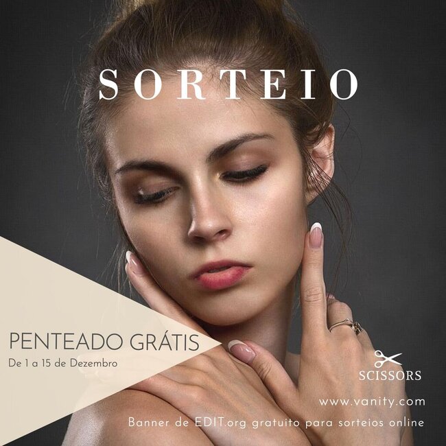 Modelos para sorteio editáveis online grátis