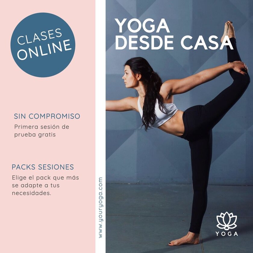 plantilla clases yoga