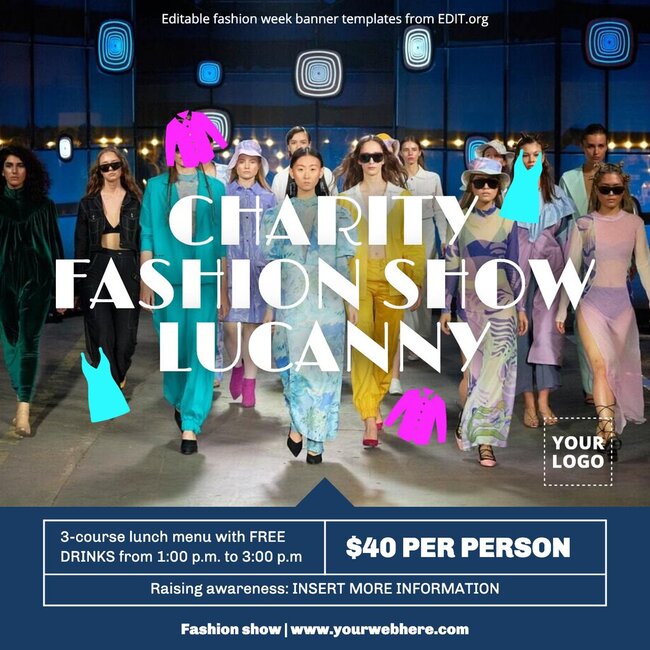 Create a free Fashion Show poster