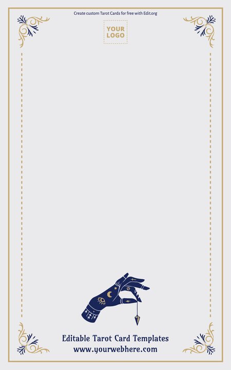 Blank Tarot Card Templates to Print Blank Tarot Card Templates to Print
