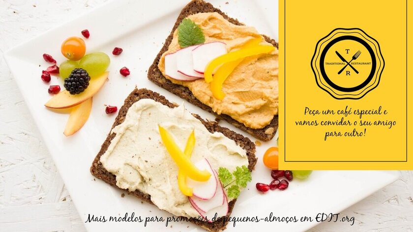 Modelos de cobertura adaptáveis para desenvolver o seu canal sobre comida