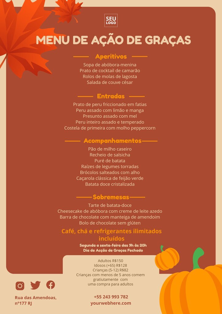 THANKSGIVING, PDF, Dia de Ação de Graças