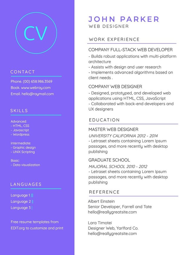 How to write a resume without working experience