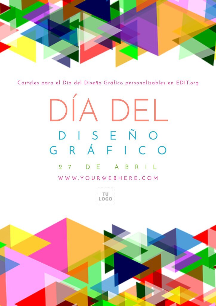 Carteles gratuitos del Día del Diseñador Gráfico