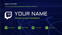 Free twitch banner maker with free templates