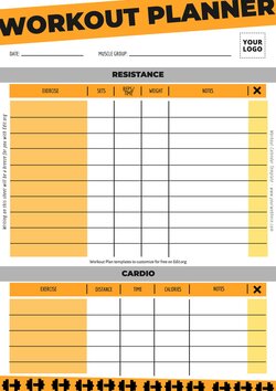 virtual workout planning