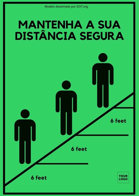 Cartazes Gratuitos Sobre Distanciamento Social