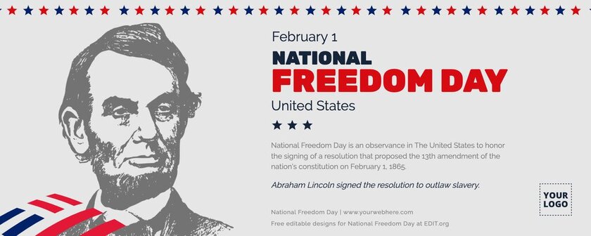 Customizable National Freedom Fay cover images