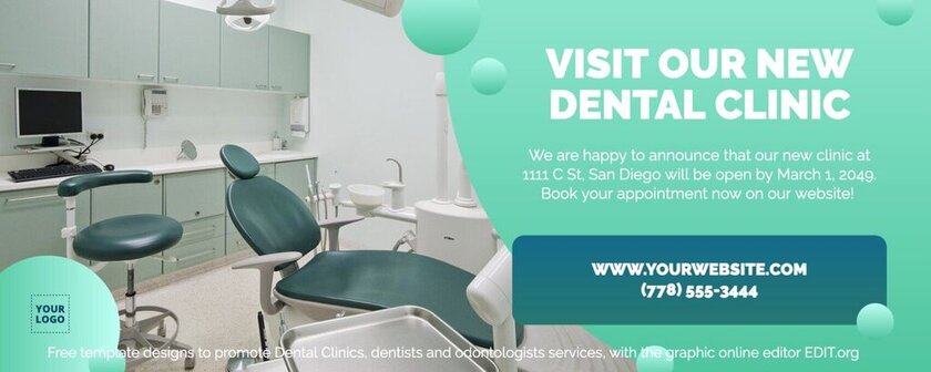Dental Clinic presentation template to edit online