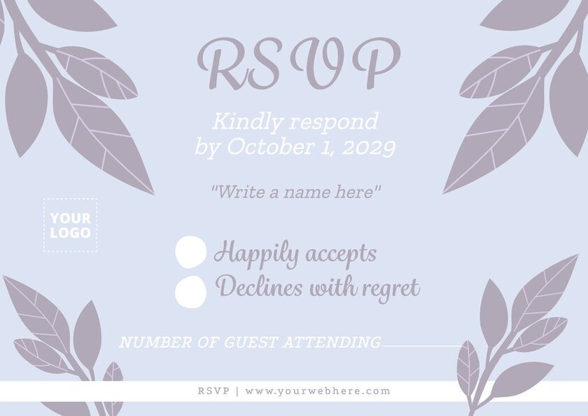 Wedding invitations with rsvp cards online