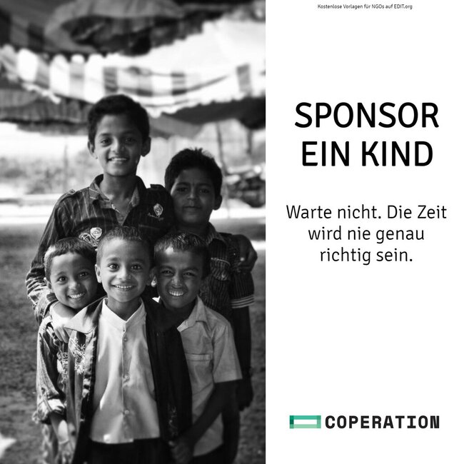 Kostenlose Bannerdesigns für NGOs