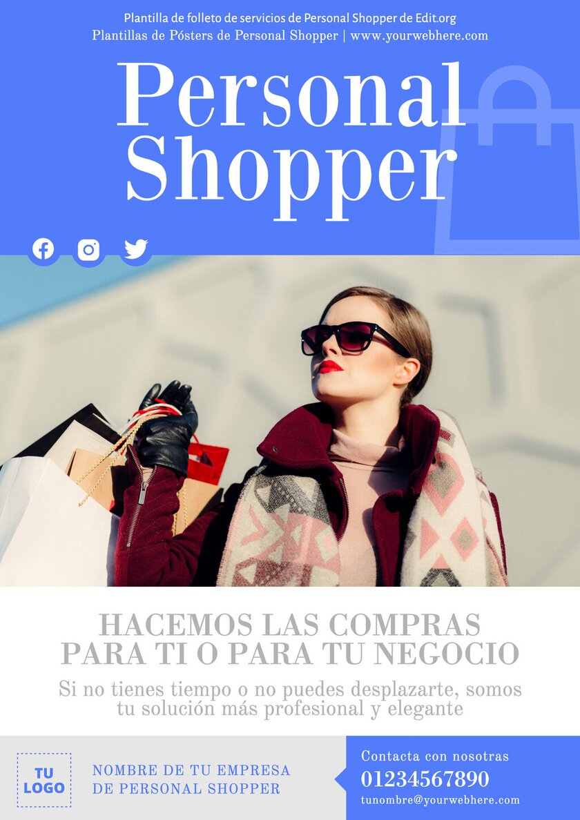 Personal Shopper Flyer