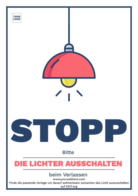 Im Kühlschrank Brennt Immer Ein Licht Kostenlose Vorlagen für Schalte das Licht aus Schilder