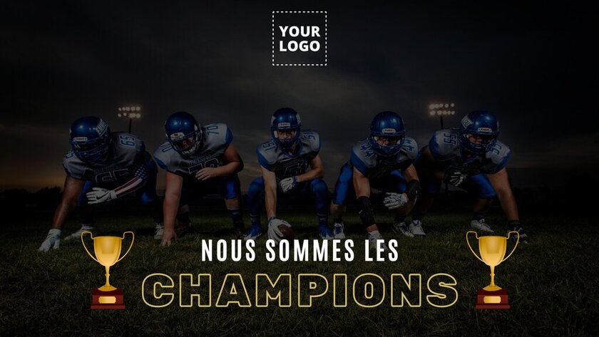 Miniature YouTube Nous Sommes Les Champions Football US