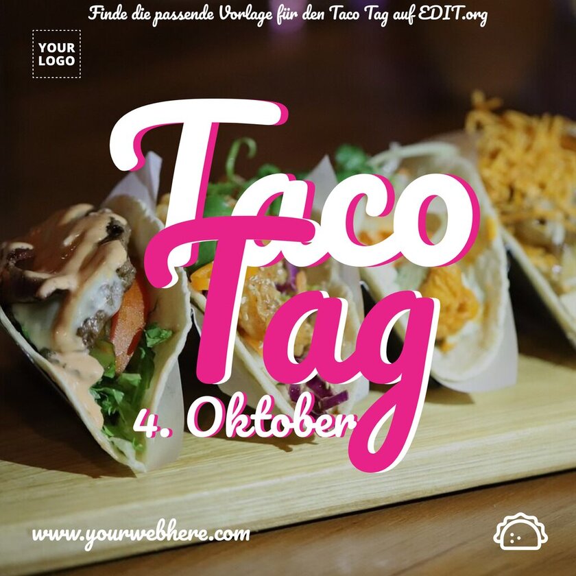 Kostenlose Vorlagen für den Taco Tag
