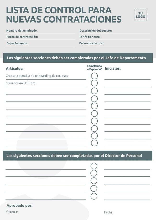 Plantillas Para Onboarding Empresarial Gratis