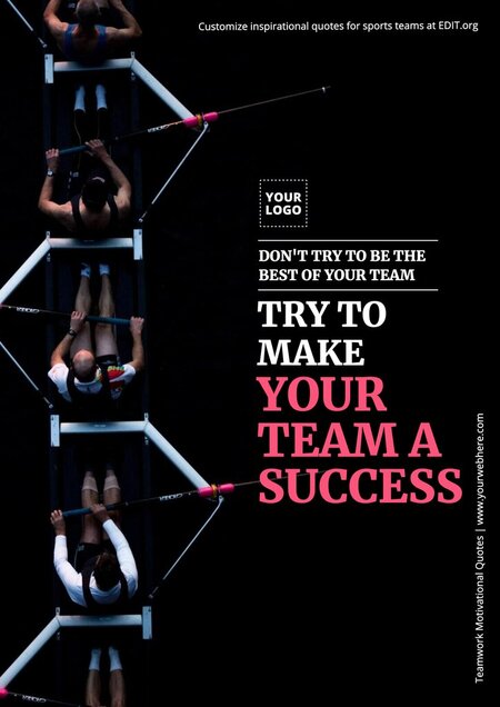 Posters with Teamwork Motivational Quotes