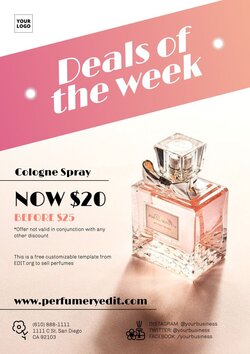 Designs for Perfumery Offers and Promotions