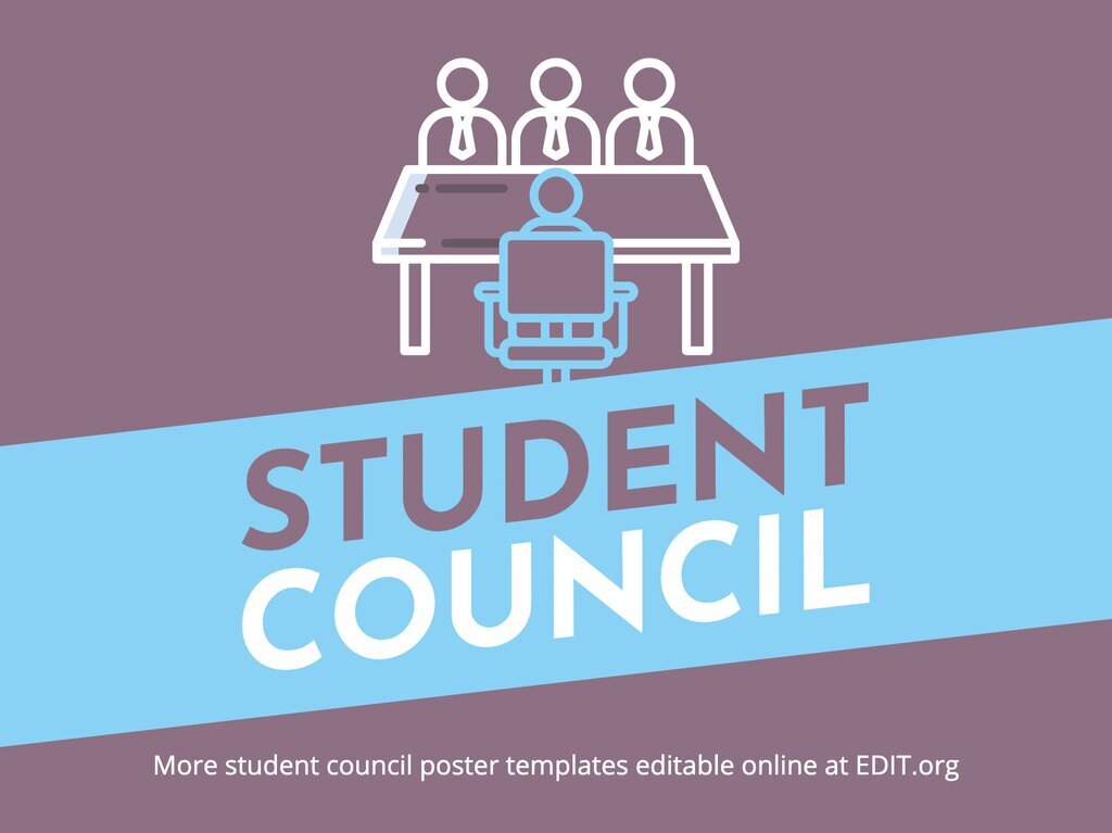 Create a free Student Council poster