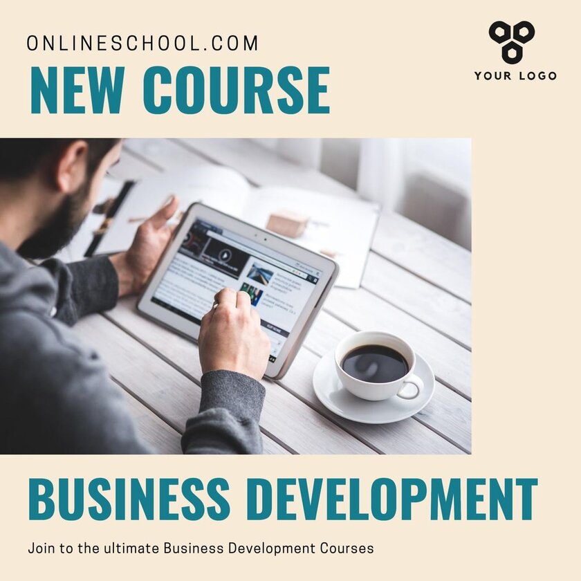 online course template